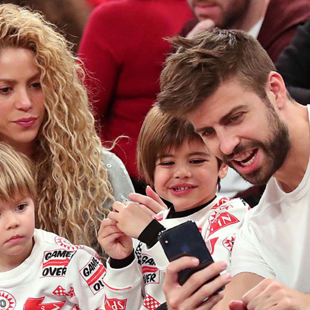 Gerard Piqué muestra a su hijo Sasha imitando a Shakira ¡y baila tan bien como su madre!