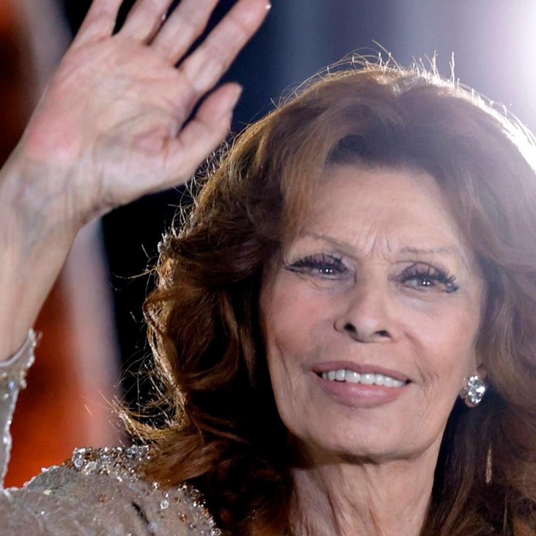 Las imágenes de Sophia Loren, espectacular a los 87 años