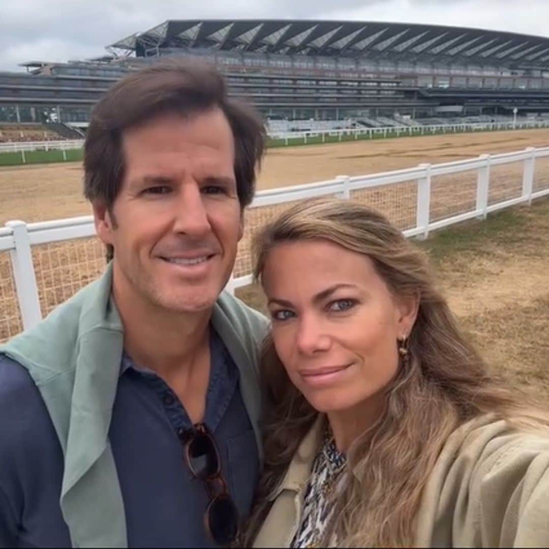 La escapada express de Carla Goyanes y Jorge Benguria a la campiña inglesa para reencontrarse con sus hijos