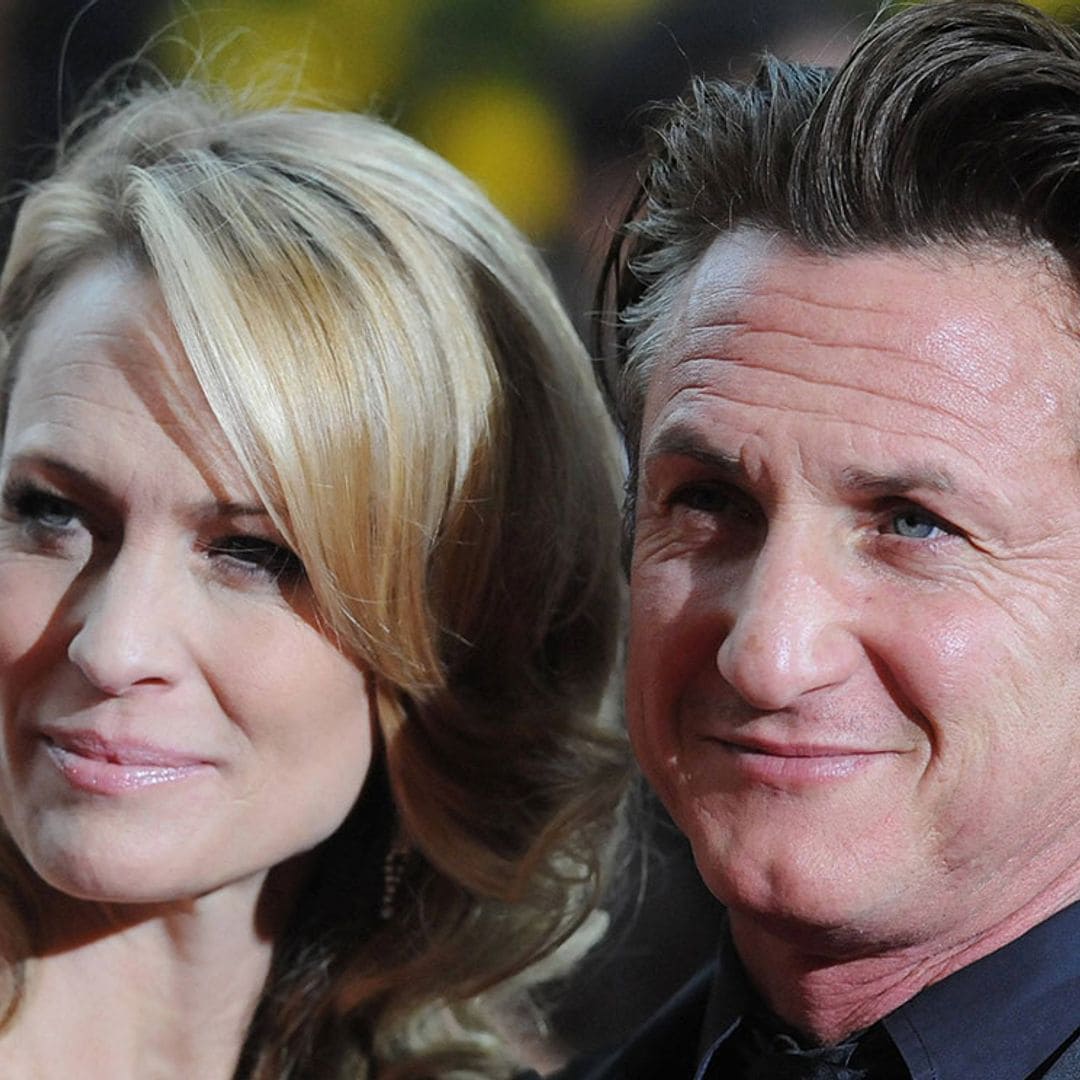 El acercamiento de Sean Penn con su exmujer Robin Wright tras sus respectivos divorcios