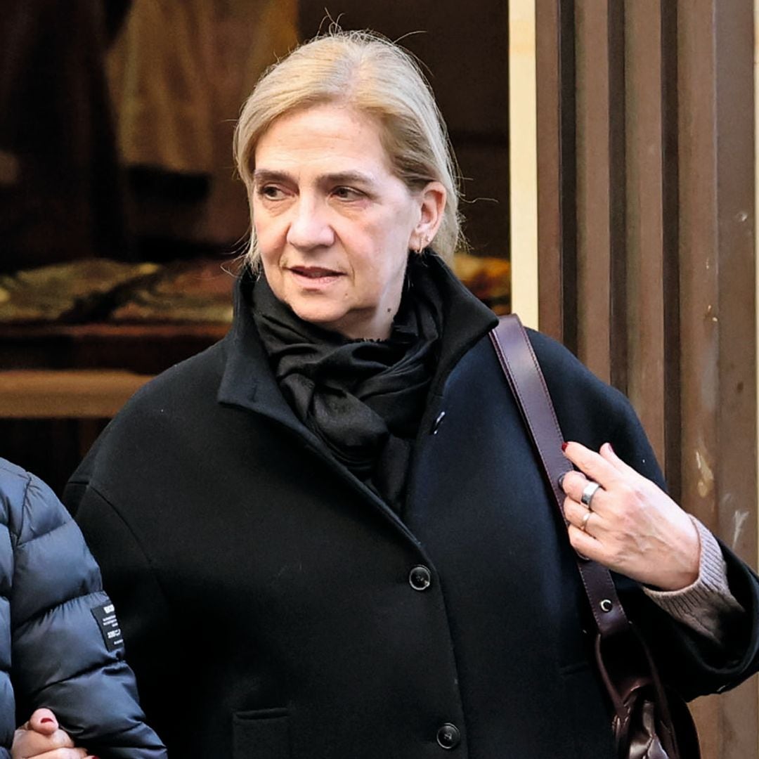 La infanta Cristina vuelve a lucir su alianza: las imágenes que lo confirman y su motivo