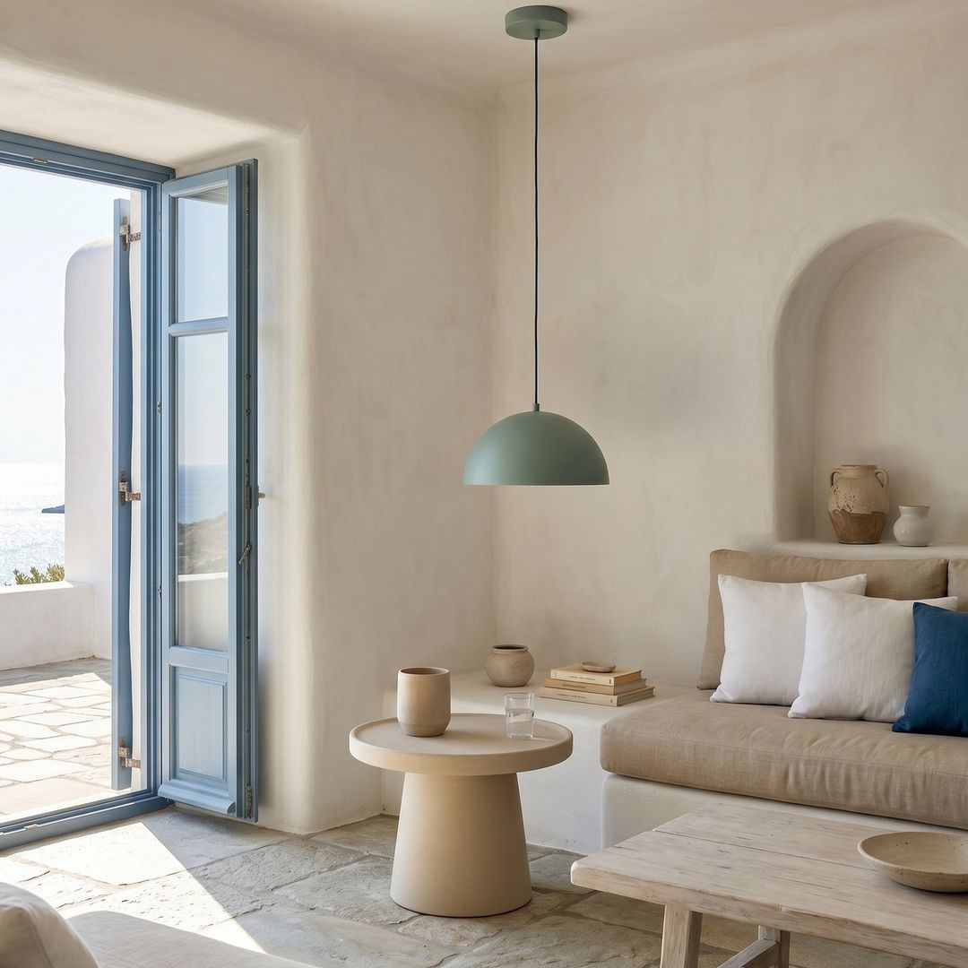 Blanco cal, lino y fibras naturales: la fórmula mediterránea para decorar la casa en verano