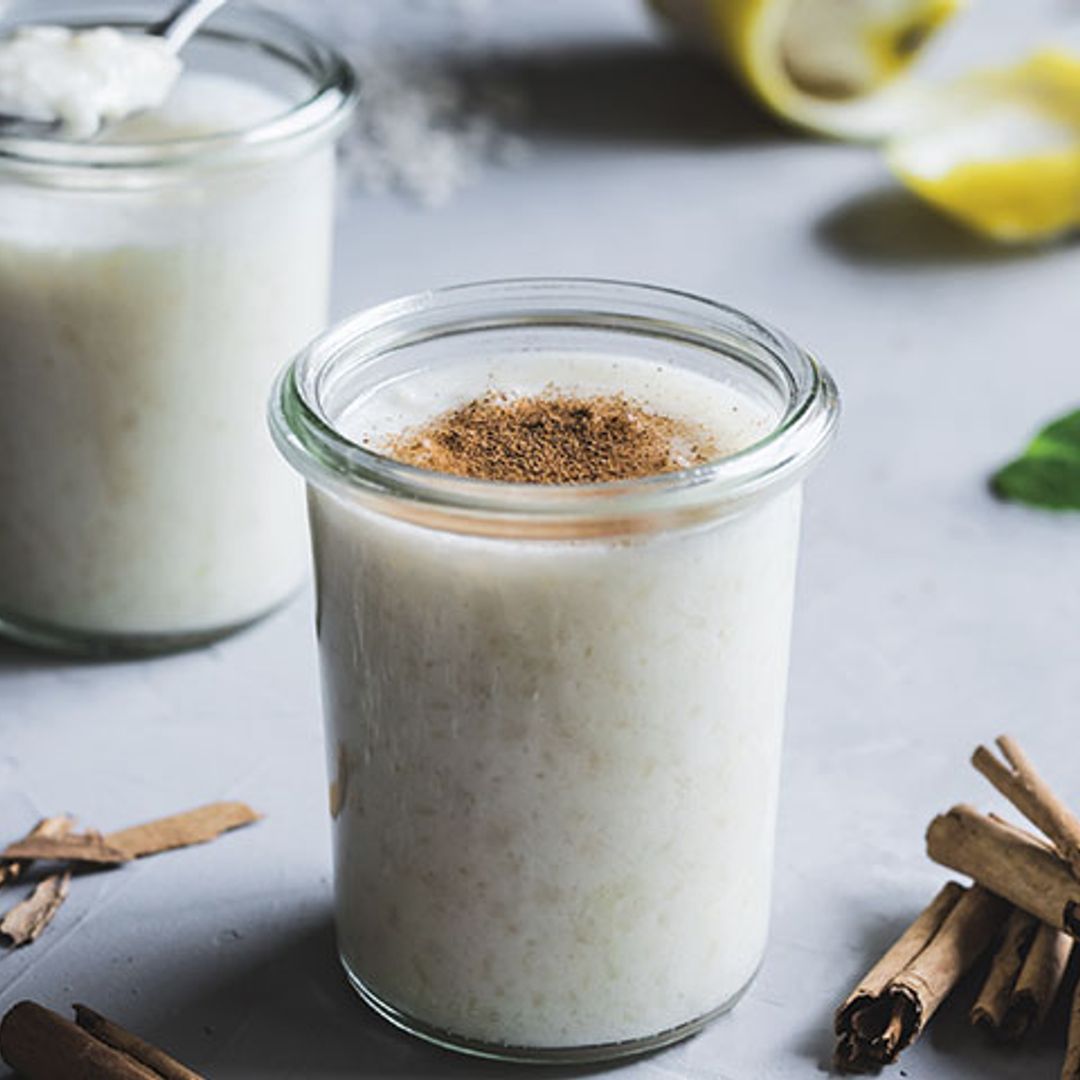Arroz con leche en olla exprés
