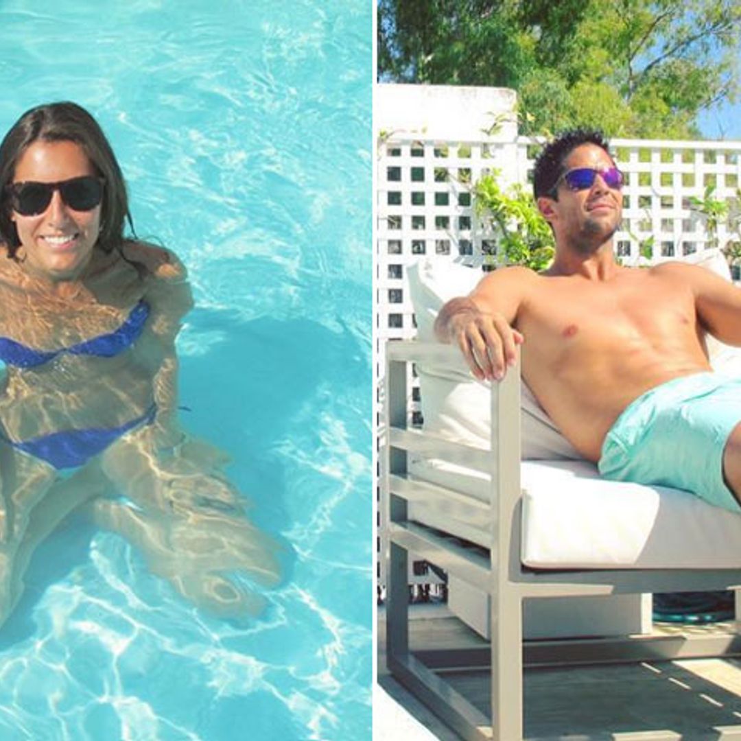 Ana Boyer y Fernando Verdasco hacen frente al calor presumiendo de cuerpazos en su piscina