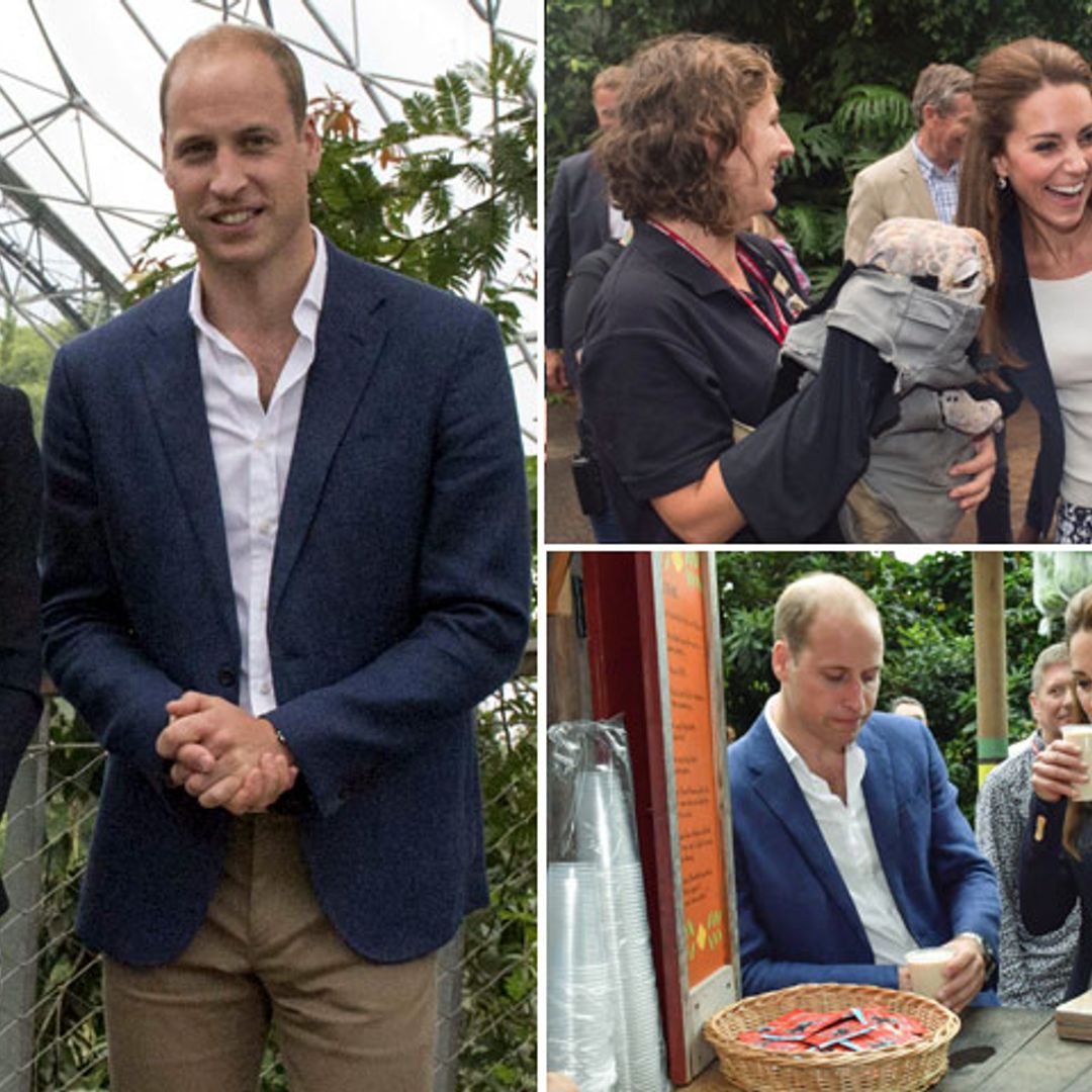¡Batidos y marionetas! Los Duques de Cambridge disfrutan como niños de su turismo 'improvisado'