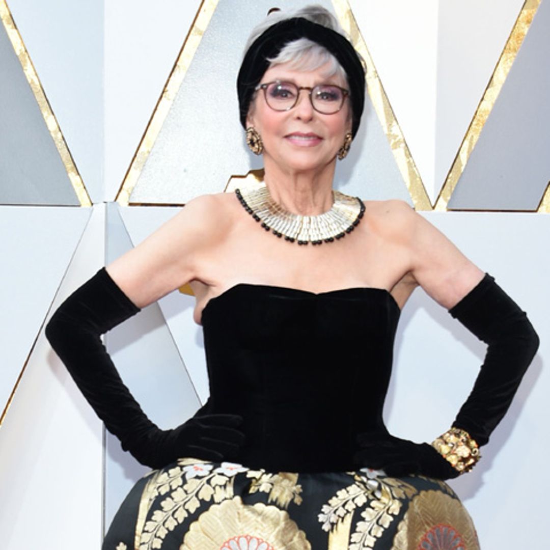 La elección de Rita Moreno o cómo llevar el mismo vestido a la alfombra roja 57 años después