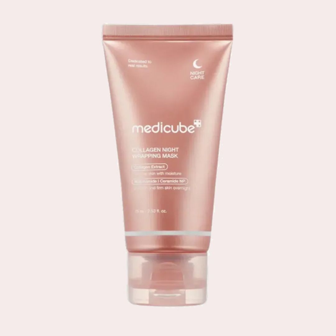 Una mascarilla con colágeno