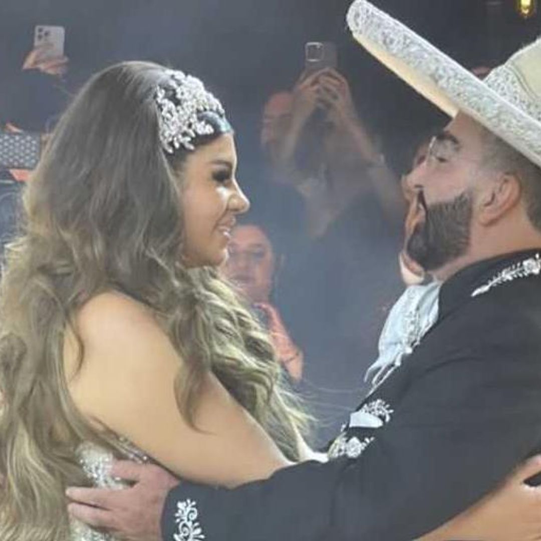 Así fue la romántica y lujosa boda de Vicente Fernández Jr. y Mariana González