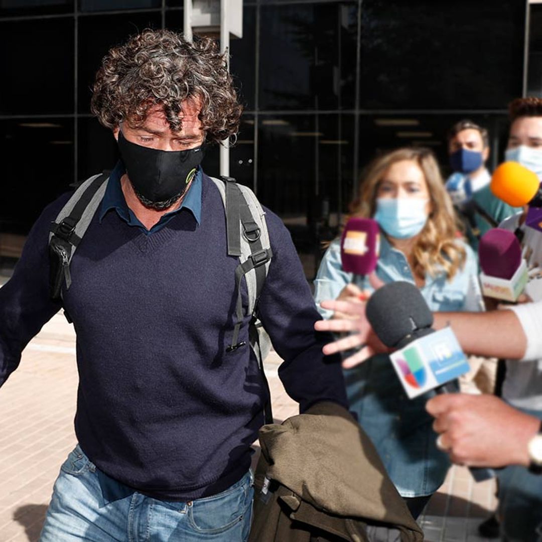 Así ha sido el cara a cara de Miguel Bosé y Nacho Palau: 'Los juicios no son agradables'