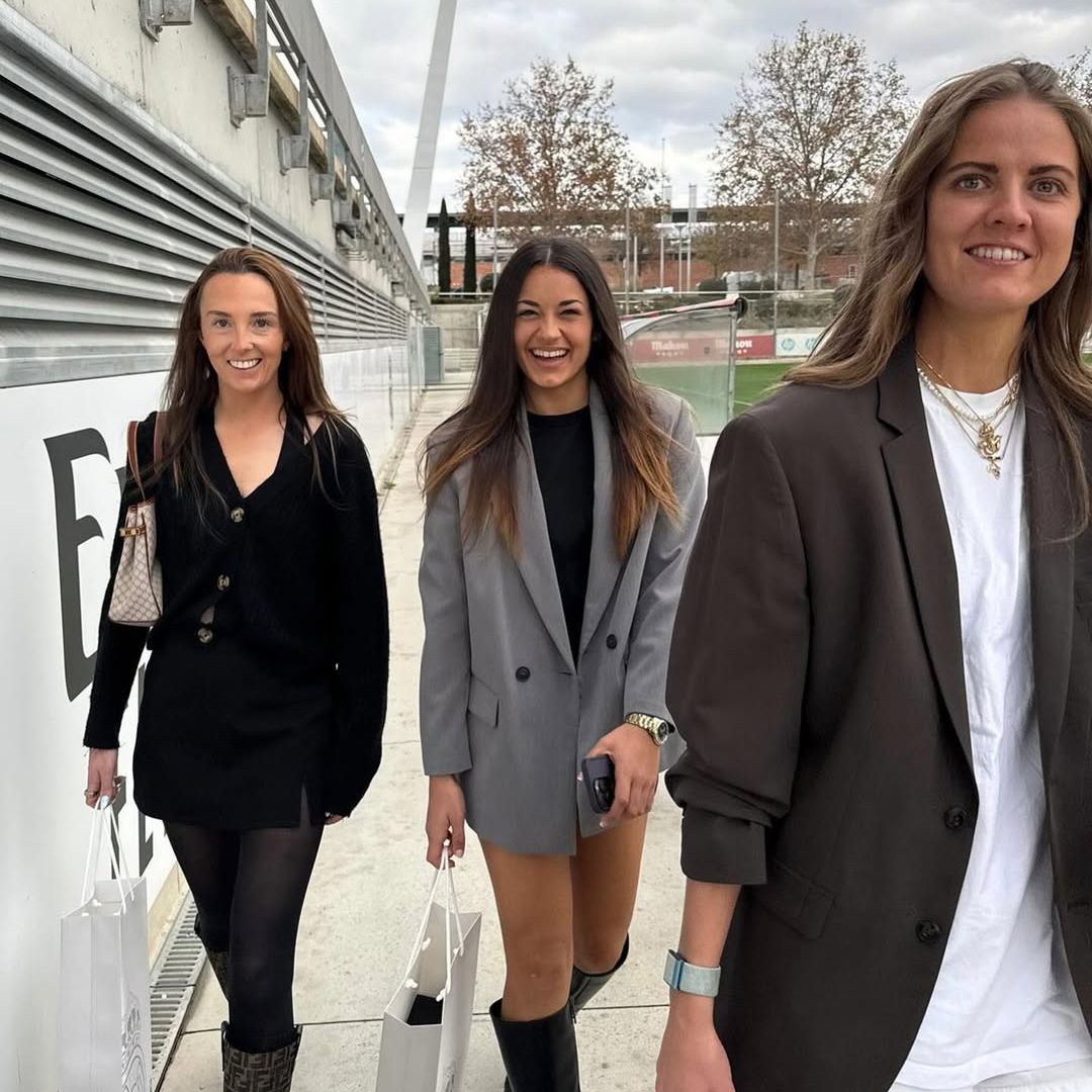 El baile viral de las chicas del Real Madrid en la comida de Navidad del equipo