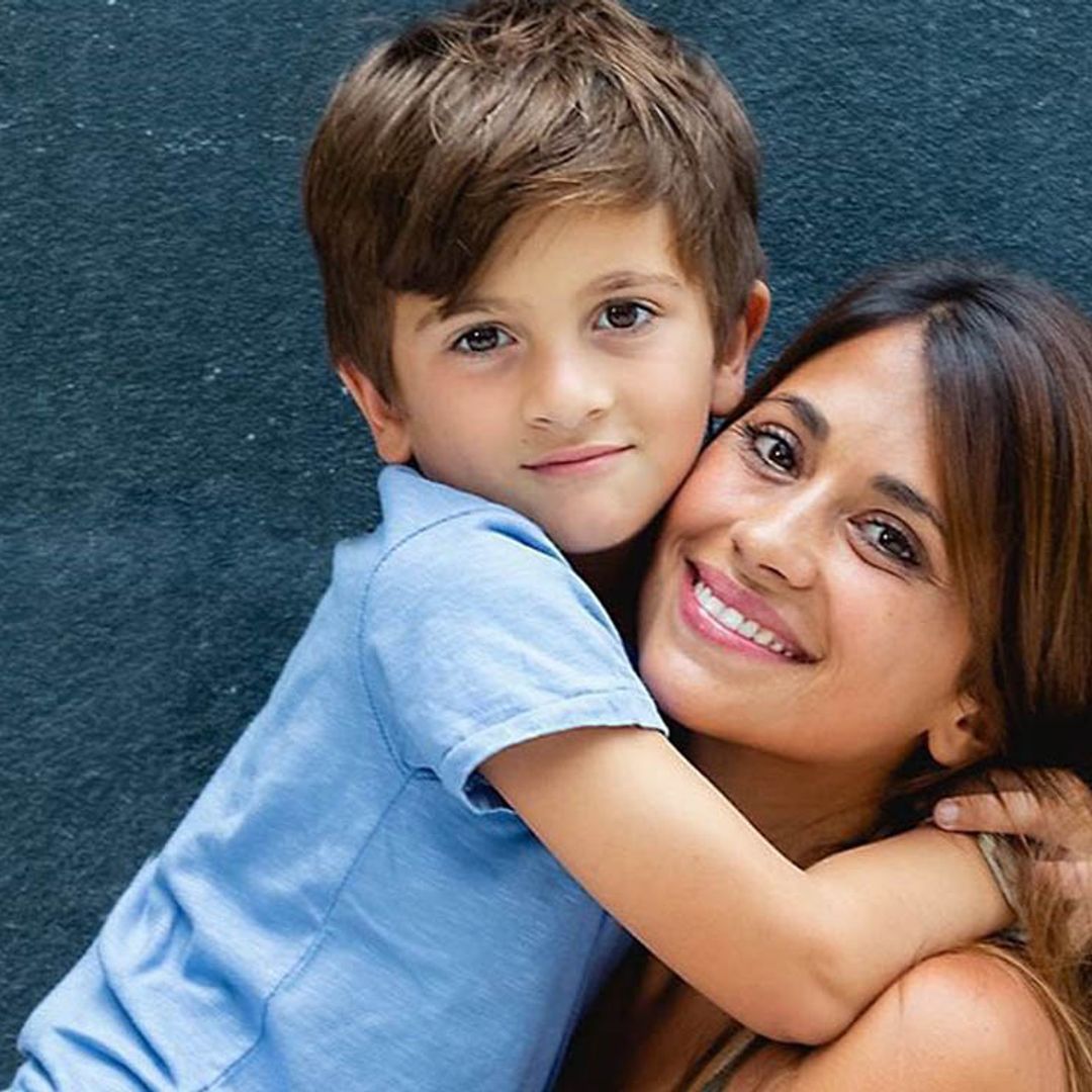Thiago, el hijo de Antonela Roccuzzo y Leo Messi, todo un acróbata en el Circo del Sol