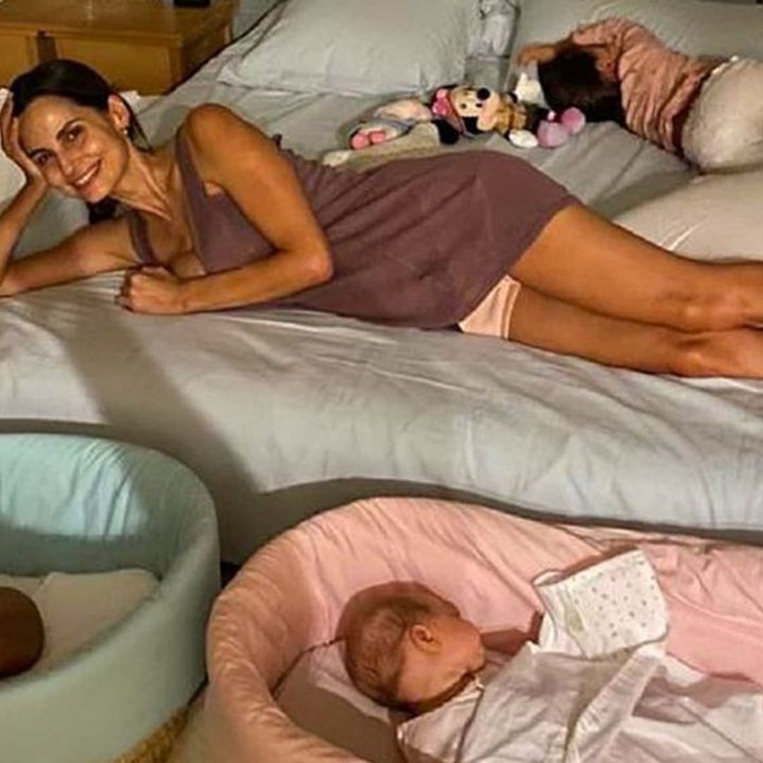 Ariadne Artiles muestra su sueño hecho realidad: ¡Madre de familia numerosa!