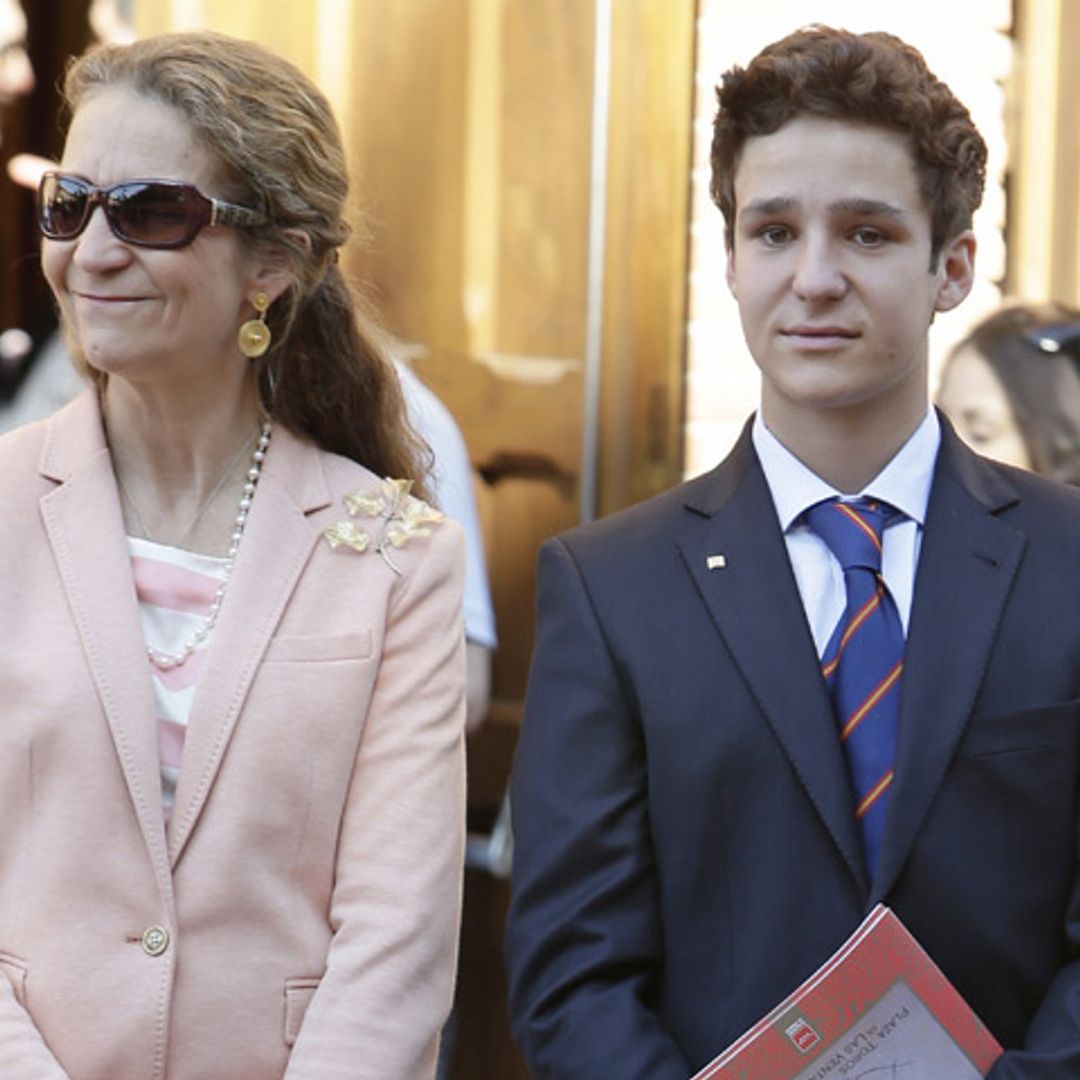 Arropado por su familia y con baño en el lago incluido: así fue la graduación de Felipe de Marichalar