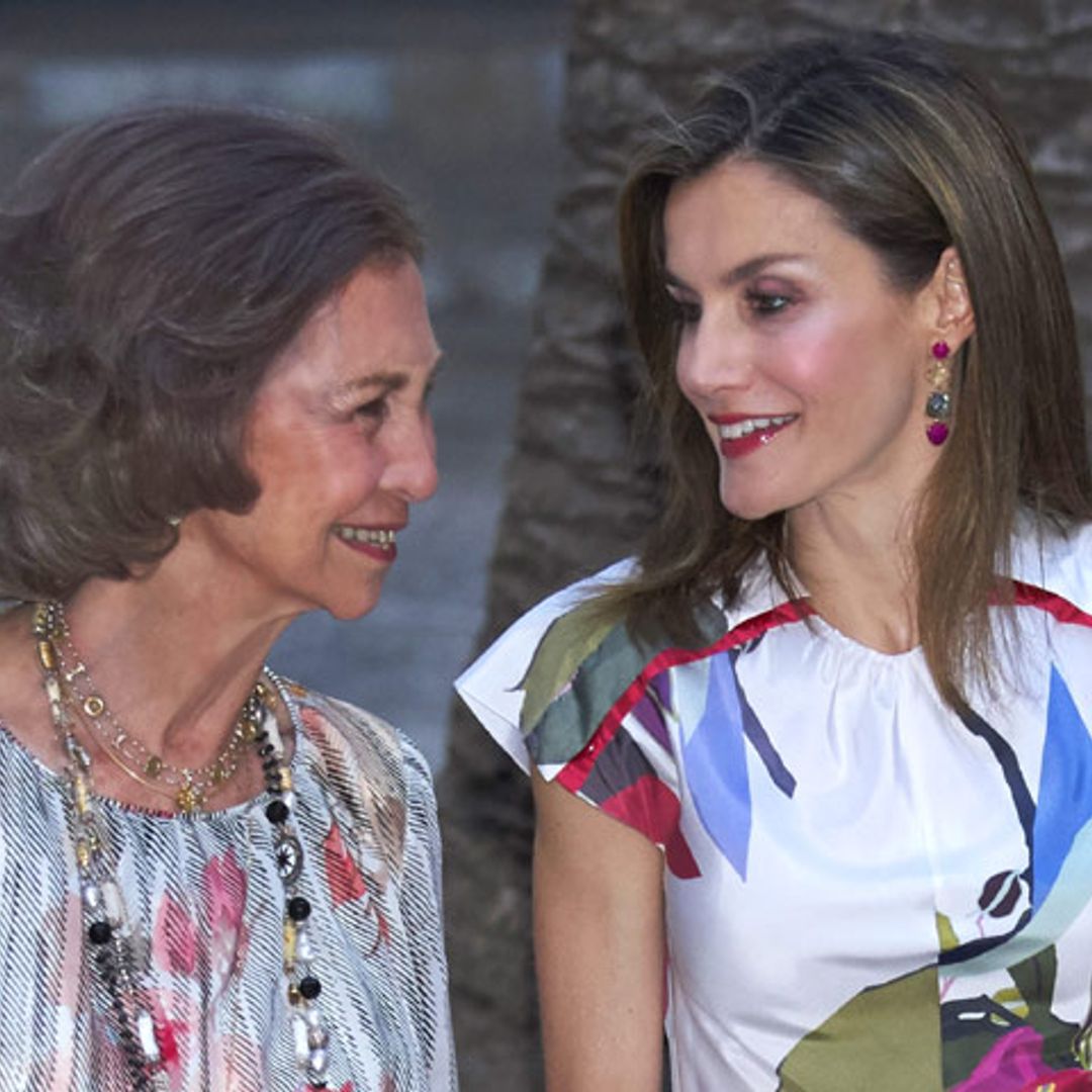 Las veces que la reina Letizia le ha dedicado palabras de cariño a su suegra