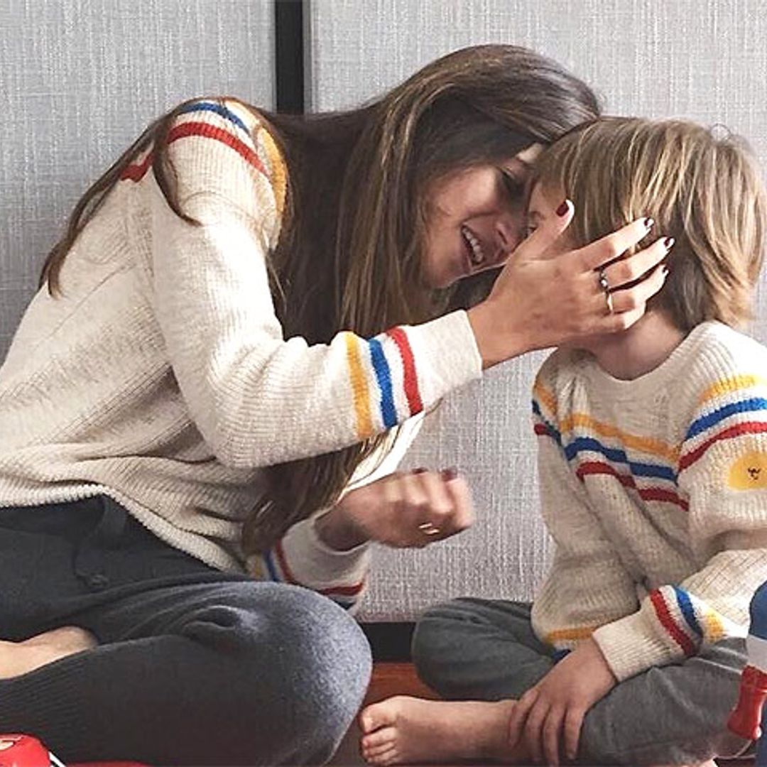 Sara Carbonero disfruta con Lucas y Martín de un 'plan de niños y mayores'