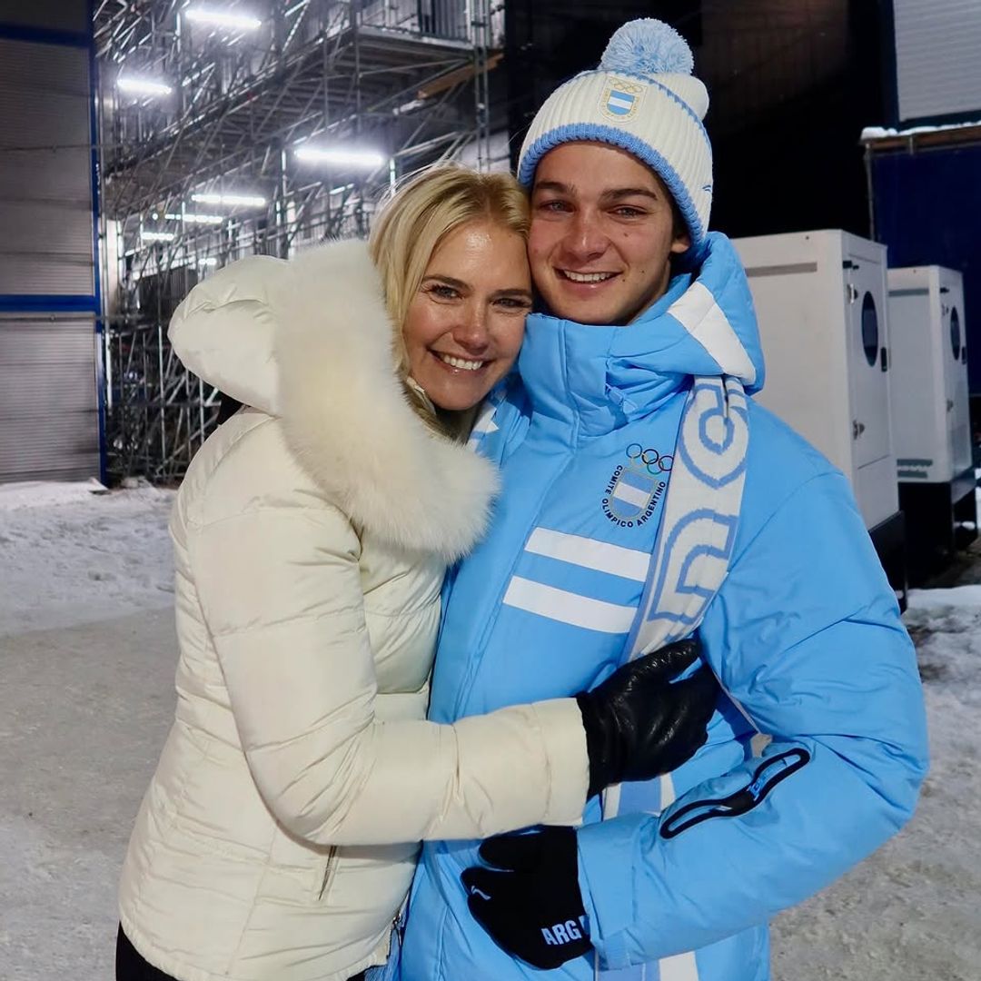 El orgullo de Valeria Mazza tras ver a su hijo debutar en los JJ.OO. de invierno: "Momentos únicos"