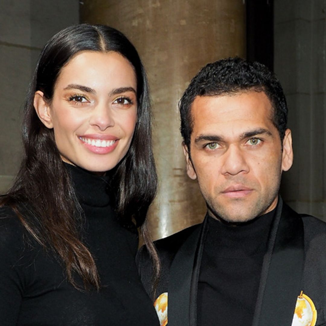 Dani Alves, el mayor fan de Joana Sanz en la semana de la moda de París