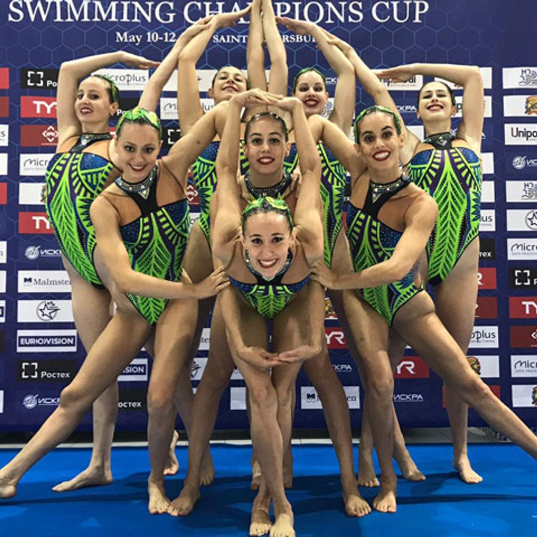 Ona Carbonell, perfecta anfitriona en el World Series de Natación Artística BCN 2019