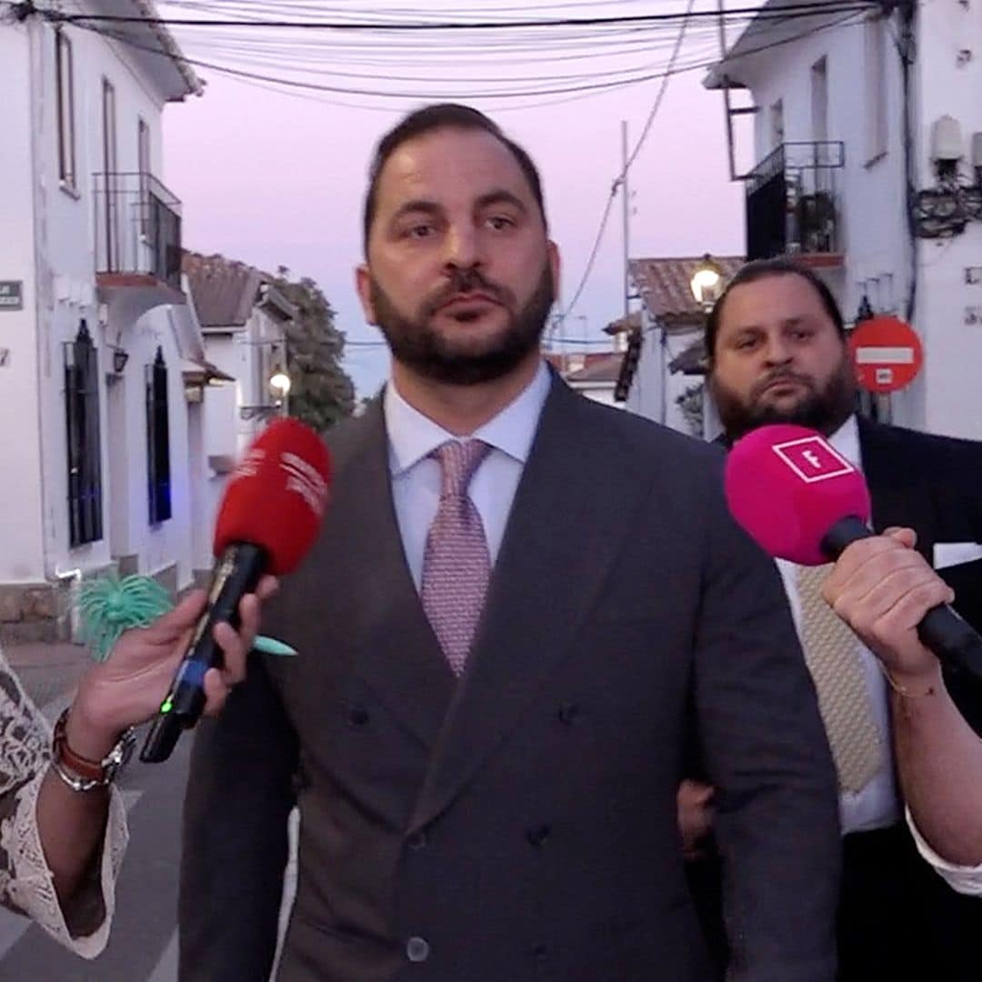 Antonio Tejado reaparece en la confirmación de su hijo en medio de su turbulento proceso judicial