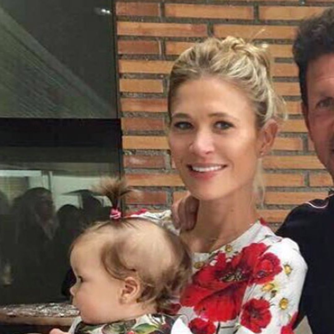 El 'glamuroso' primer cumpleaños de Francesca, la hija de Carla Pereyra y Simeone