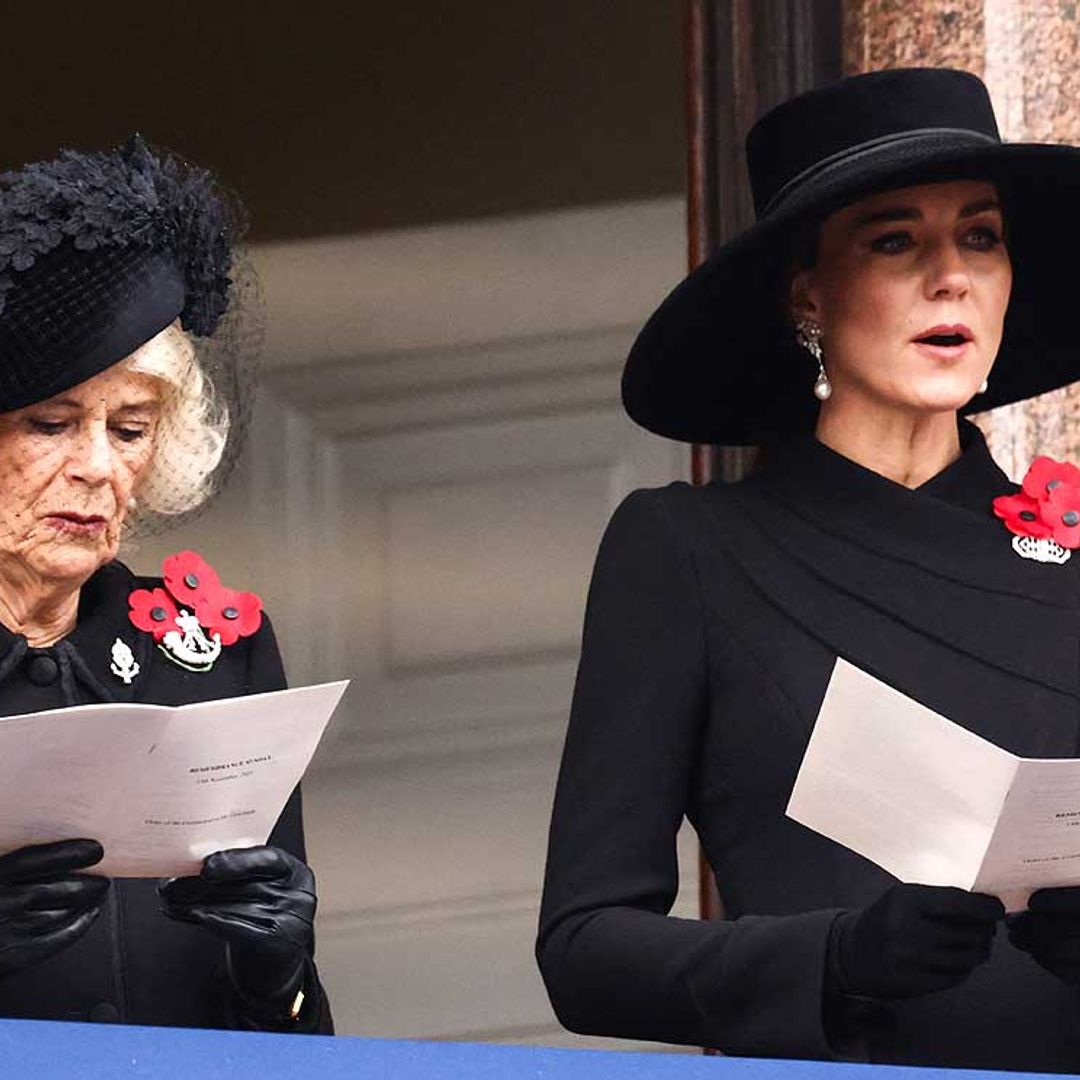Carlos III y la Familia Real británica presiden un Domingo del Recuerdo marcado por la ausencia de Isabel II