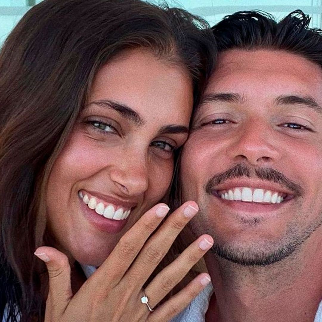 Carlos Right, concursante de 'OT 2018',  y la modelo Claudia Torregrosa anuncian su compromiso