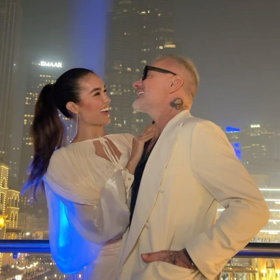 Gianluca Vacchi comparte las imágenes más especiales de sus vacaciones familiares en Dubái