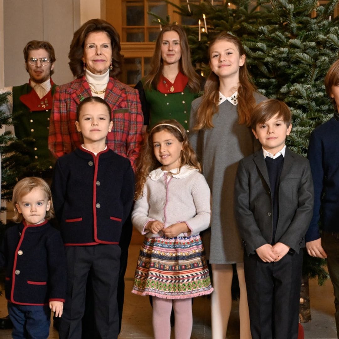 Conoce a los ocho nietos de la reina Silvia de Suecia, que este sábado cumple 80 años