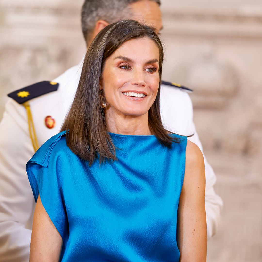 La reina Letizia en la celebración del 10 aniversario de la proclamación del rey Felipe