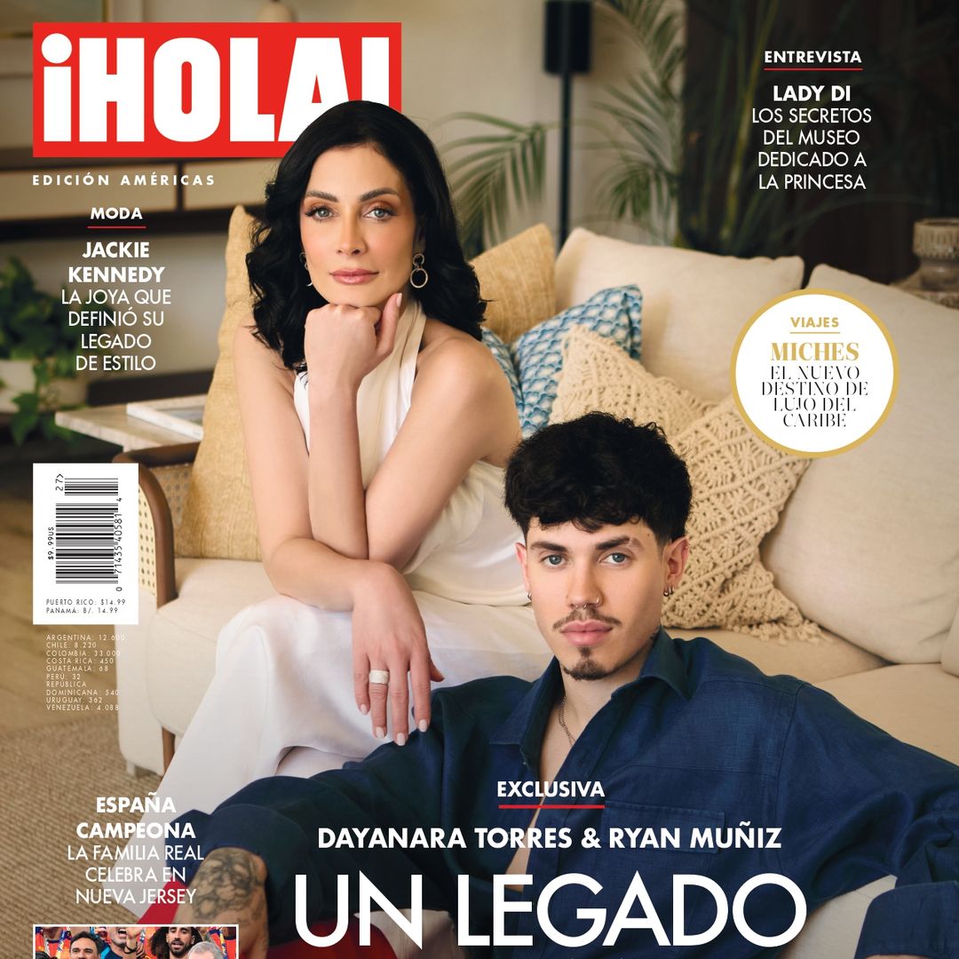 Dayanara Torres & Ryan Muñiz en la portada de ¡HOLA!: un legado de familia