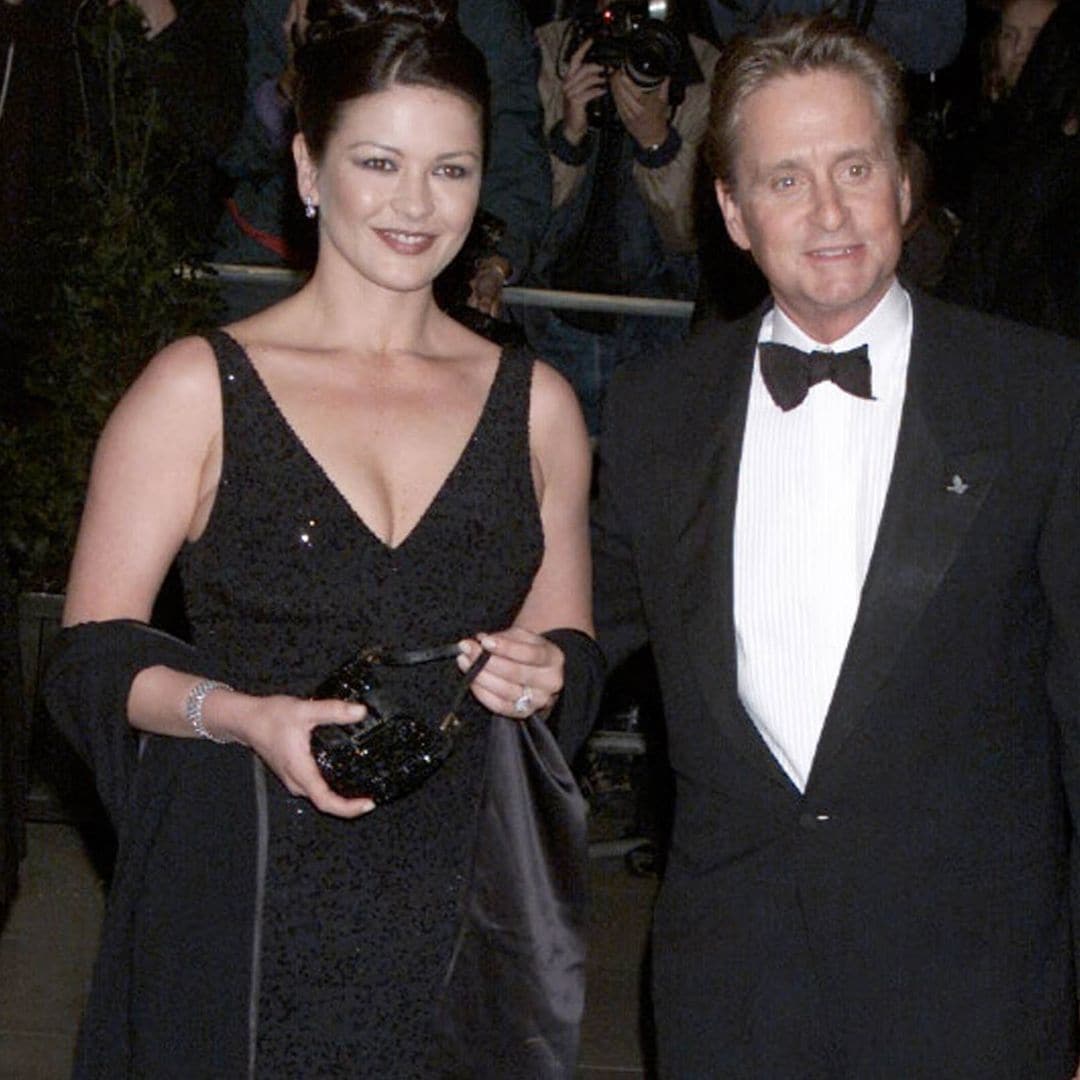 El matrimonio en una imagen tomada en 2000