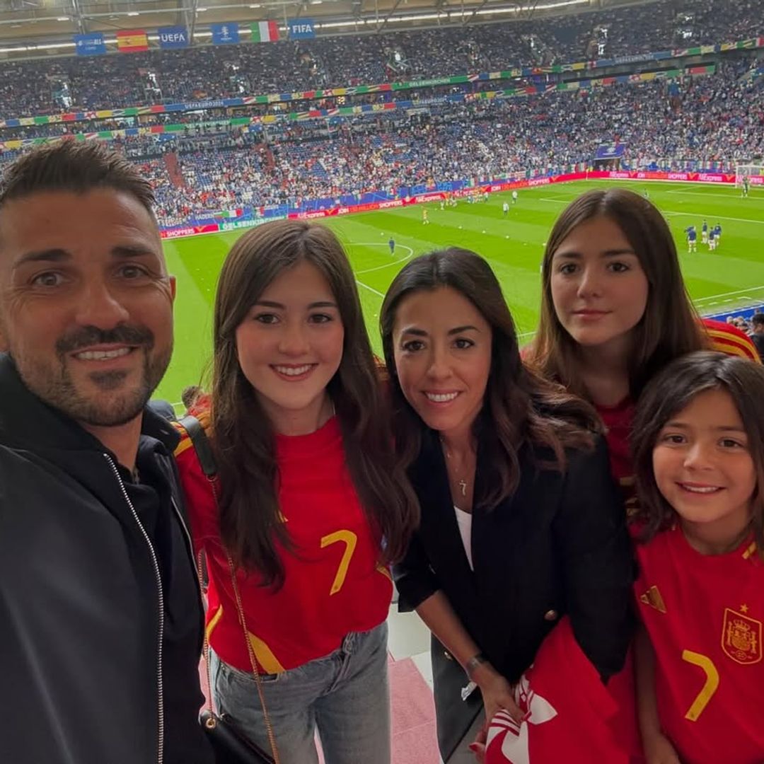 El nuevo paso de David Villa en el Atlético de Madrid: el papel clave de su mujer y sus tres hijos