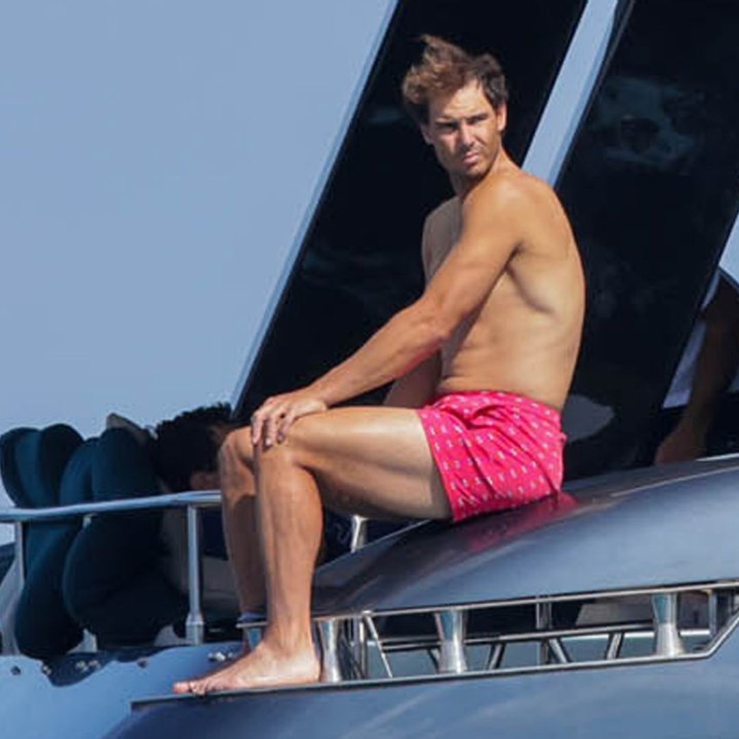 Las primeras imágenes de Rafa Nadal de vacaciones en su catamarán