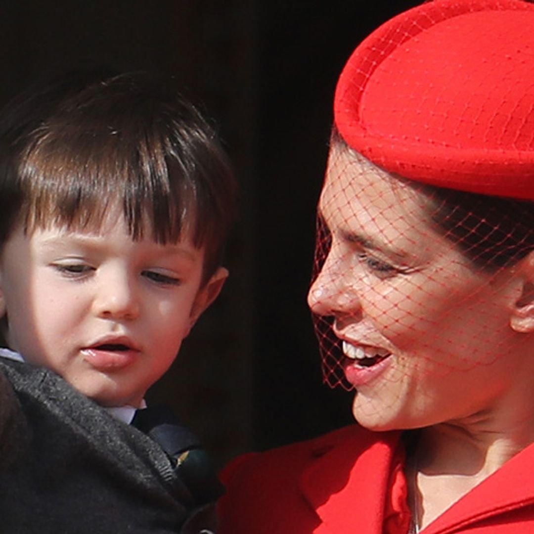 El día que Carlota Casiraghi posó con su hijo Raphäel