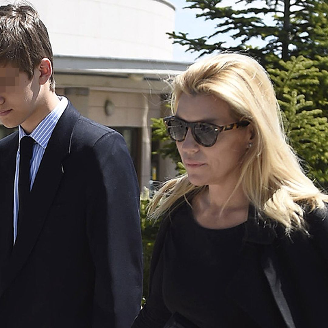 Patricia Rato da el último adiós a su madre en Gijón, arropada por su familia