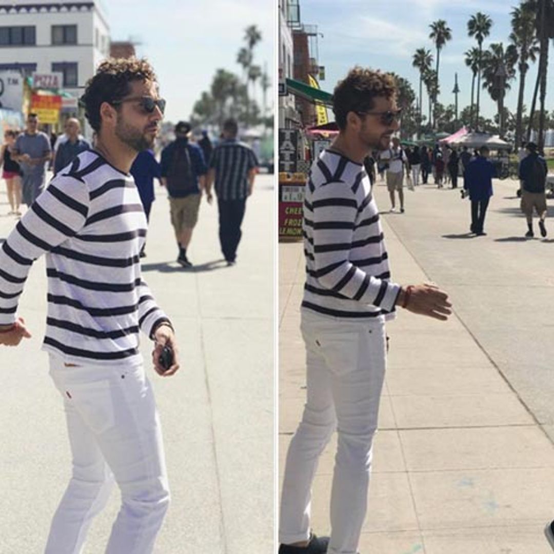 David Bisbal y Rosanna Zanetti viven su particular 'sueño americano'