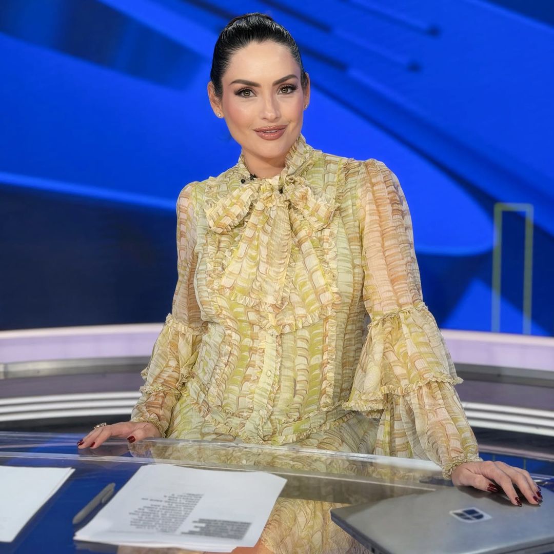 En la recta final de su embarazo, Michelle Galván se despide de 'Primer Impacto' y revela cuántas libras ha subido