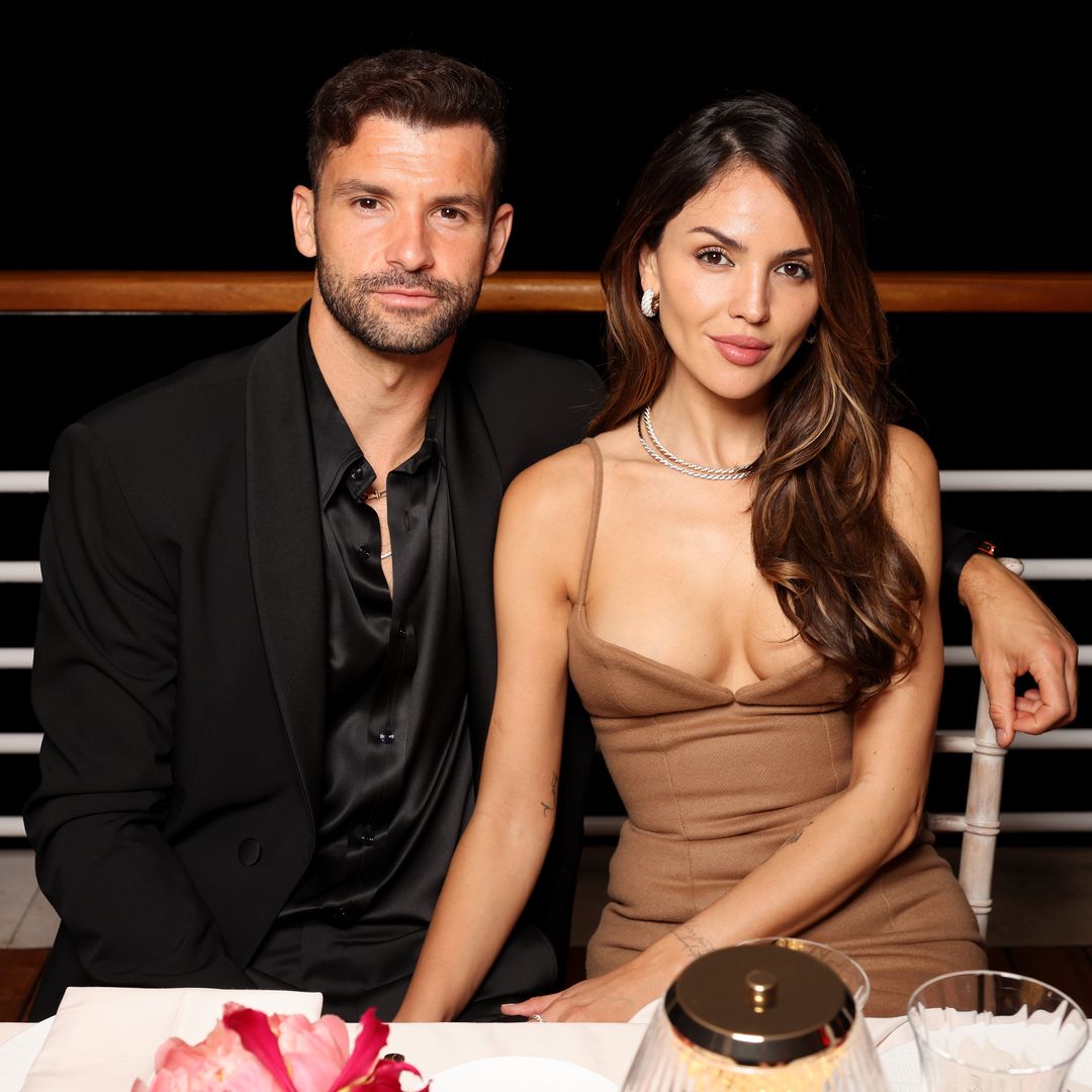 Eiza González le demuestra su apoyo a su novio Grigor Dimitrov en su regreso a las canchas