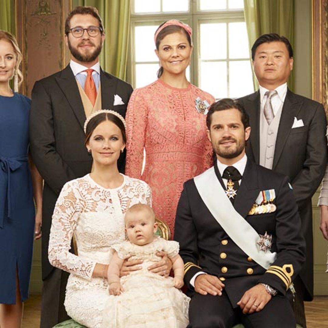 Ya están aquí los retratos oficiales del bautizo de Alexander de Suecia