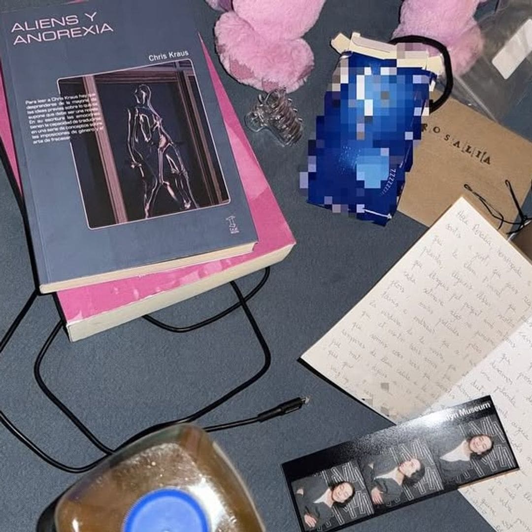 Más publicaciones de las que sube la cantante, en las que se dejan ver sus libros