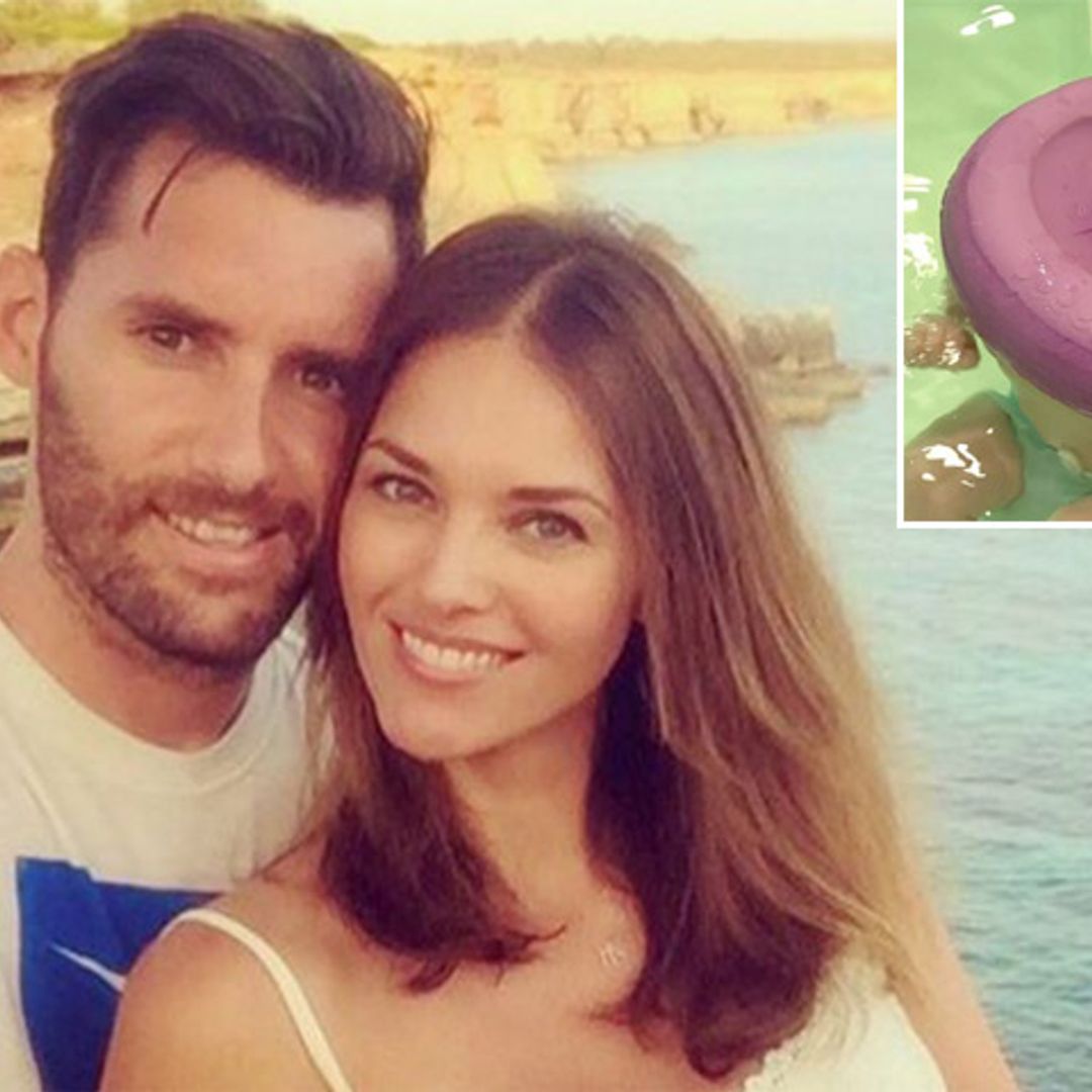 ¡Día de 'babyspa'! Helen Lindes y Rudy Fernández, diversión y 'relax' con su hijo Alan