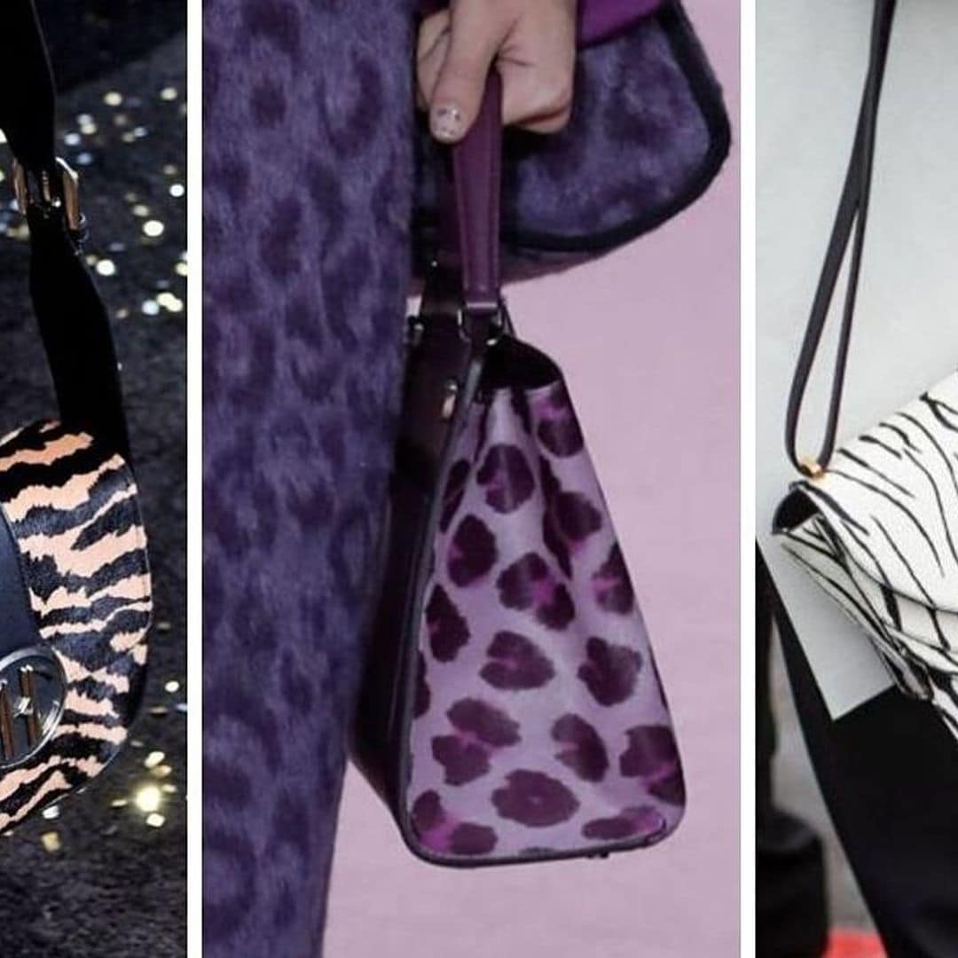 Los bolsos animal print sacarán tu lado salvaje este otoño