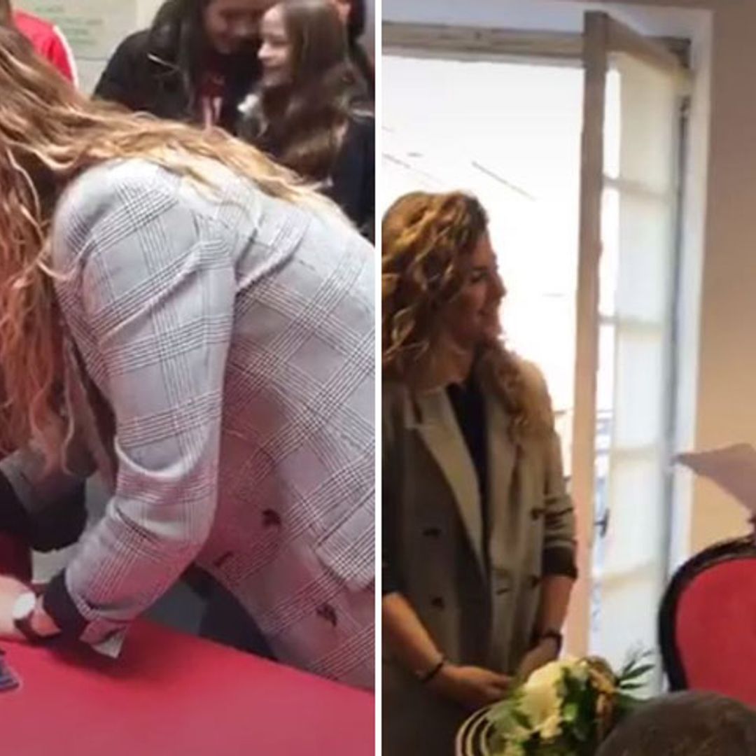 Miriam de OT, recibida como una heroína en Galicia