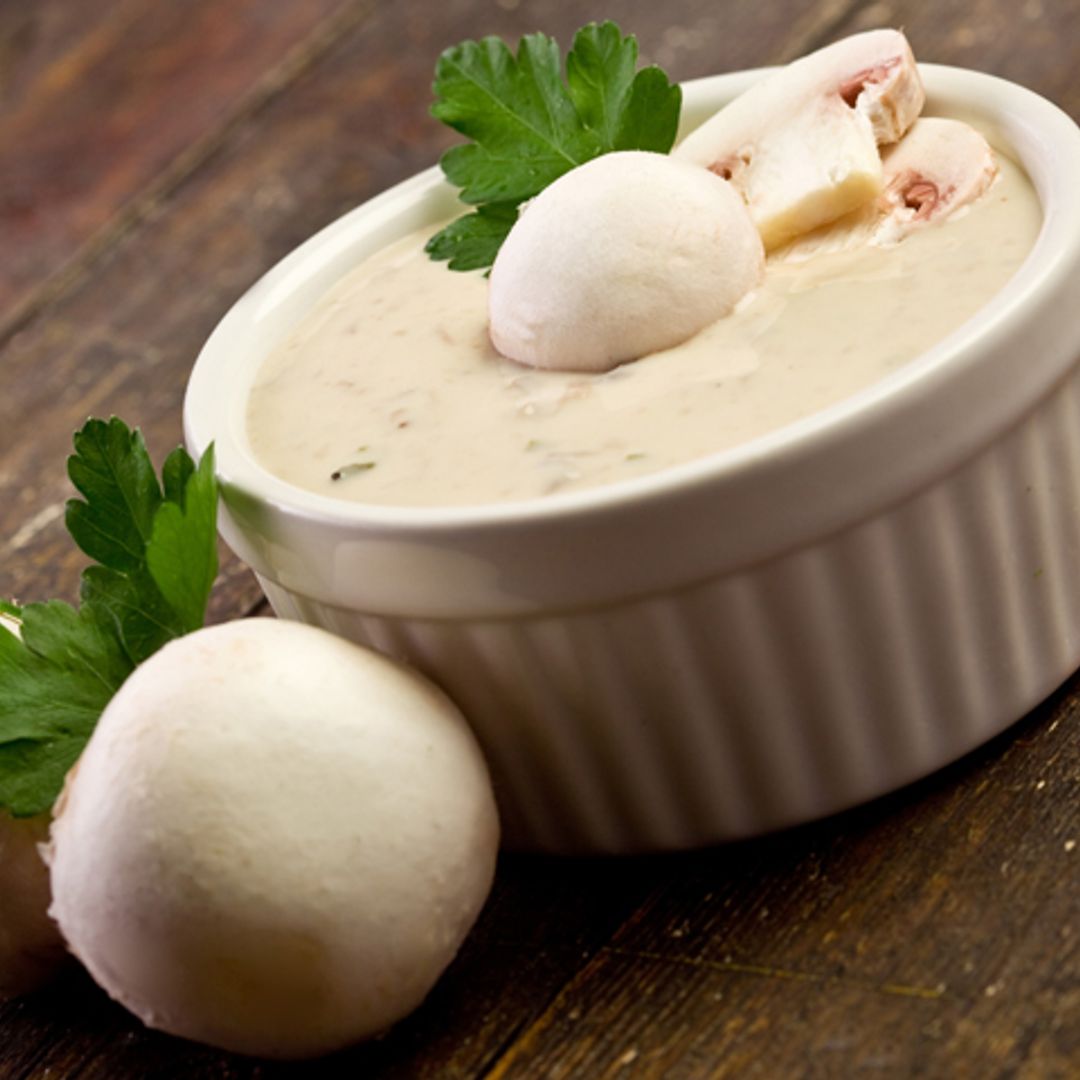 Salsa con champiñones