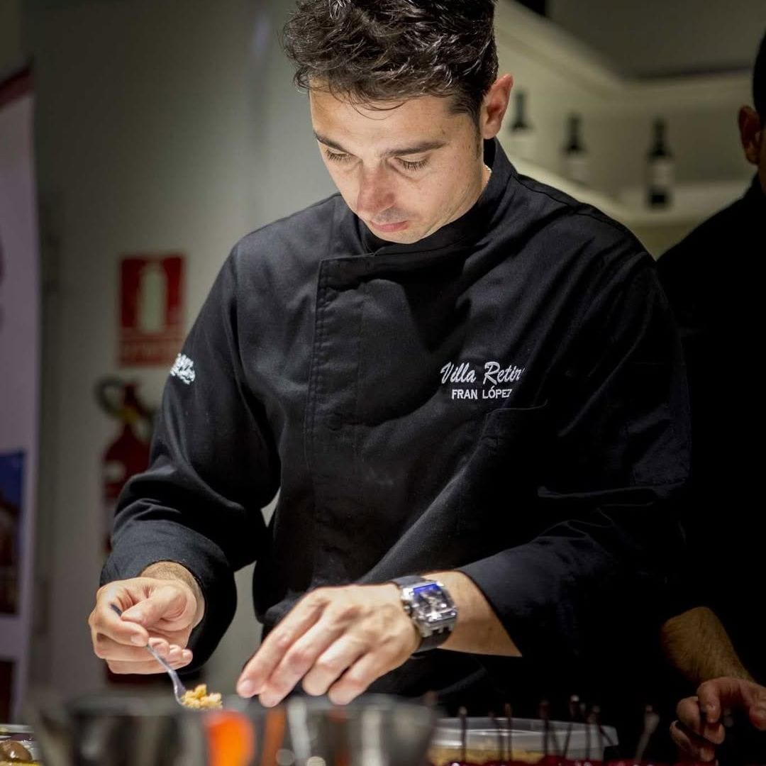 Fran López, chef, Villa Retiro Hotel & Restaurante con estrella Michelin, Xerta, Tarragona