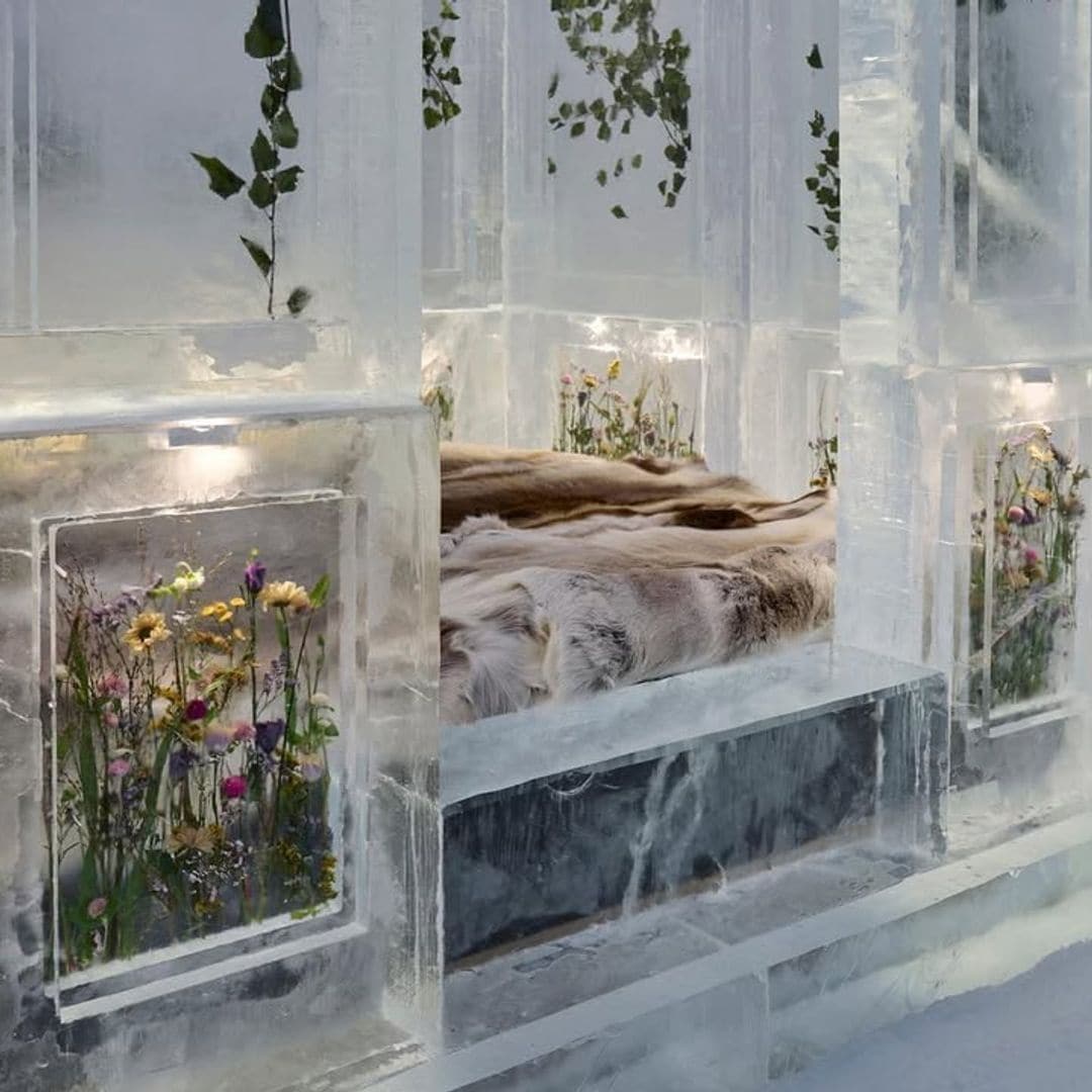 Carlos Felipe de Suecia y Oscar Kylberg, socios de la firma Bernadotte & Kylberg diseñaron la suite del Icehotel365, Suecia