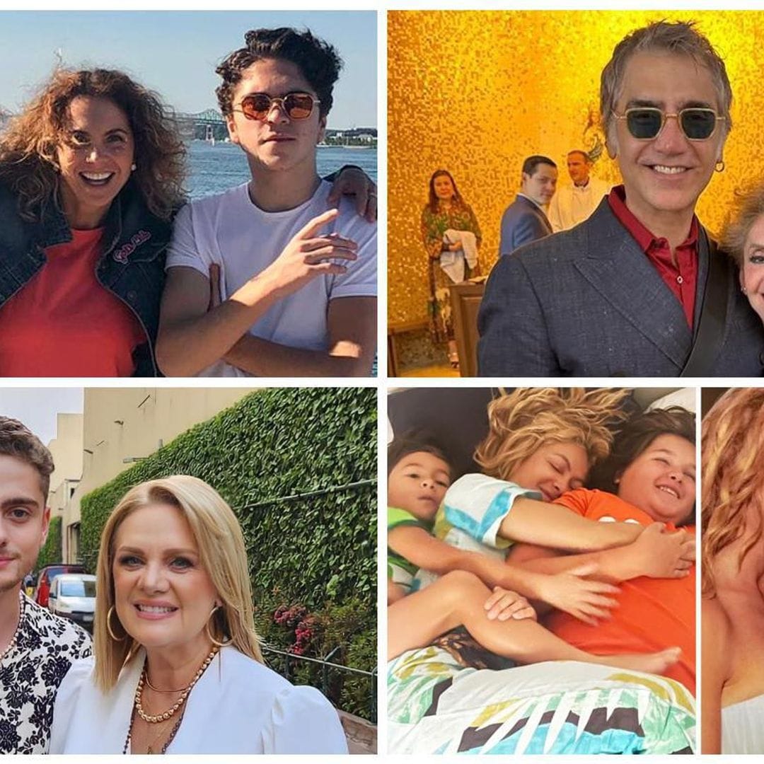Con fotos y homenajes, así celebran los famosos el Día de las Madres