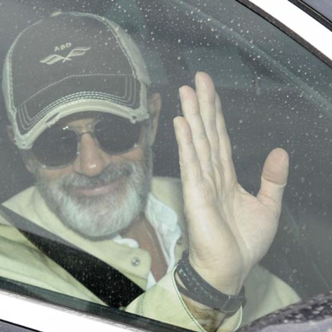 Antonio Banderas llega a Málaga y tranquiliza a sus seguidores