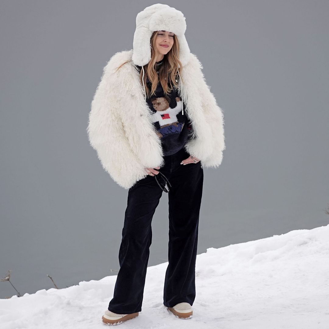 Chiara Ferragni, una 'reina de las nieves' en mitad de la tormenta: las fotos de su última escapada familiar a St. Moritz