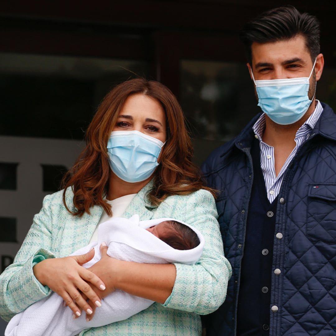 Paula Echevarría felicita a su padre con una foto de Miguel Jr.: 'Este año el regalín te lo di por adelantado'